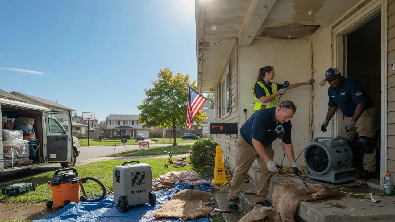Water Damage Restoration in Louisiana near me
